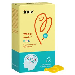 inne因你藻油dha海藻油inne小金豆DHA软胶囊儿童补充dha