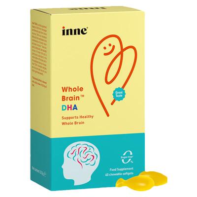 inne因你藻油dha海藻油inne小金豆DHA软胶囊儿童补充dha