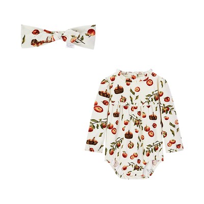 Milkbarn婴儿长袖包屁衣