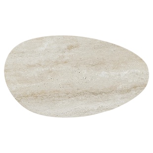 觅屿 侘寂风香薰托盘蜡烛托天然洞石盘首饰收纳桌面装饰艺术摆件