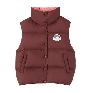 【自发热太空绒】女童羽绒棉马甲儿童外套冬装媲美羽绒服背心童装