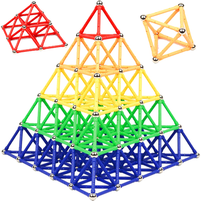 强磁磁力棒智博乐益智积木拼装搭