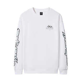 【商场同款】卡宾男装宽松舒适卫衣春季百搭时尚字母图案休