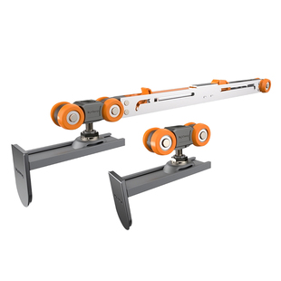 顶固吊轮移门推拉门吊滑轮厨房门轨道木门吊轨上120kg滑轨配件