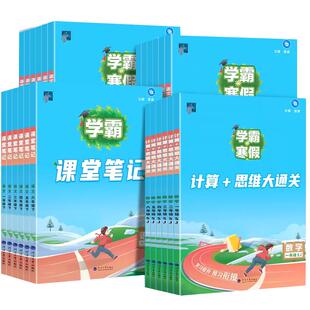 2026春学霸的寒假衔接作业小学一二三四五六年级上下册语文课堂笔记阅读集训数学计算思维题大通关人教版北师江苏教版同步练习册题