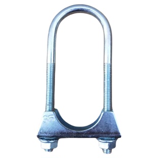 管道卡箍水管管夹固定螺丝路灯抱箍带螺栓卡扣钢管管箍加长排气管