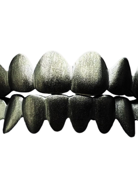 Mr.Bling定制磨砂黑Grillz牙套