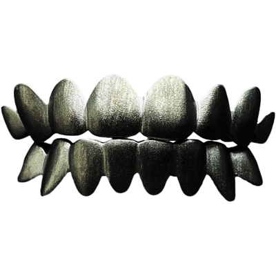 Mr.Bling定制磨砂黑Grillz牙套