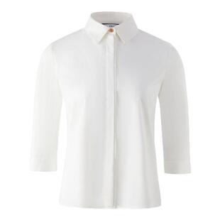 PRICH简约职场通勤衬衫夏季新款挺阔不易皱中袖上衣女