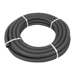 黑色夹布橡胶管 耐高温耐油耐高压胶管蒸汽管4分6分一寸软管水管
