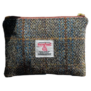 Harris tweed西太后卡包杂物零钱包随身证件收纳包银行卡便携轻薄