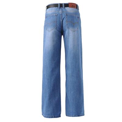 长大脚裤男士直筒阔腿裤宽松阔腿