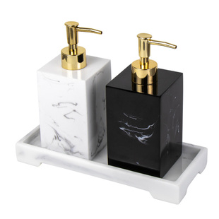 酒店洗手液按压瓶北欧洗发水沐浴露空瓶子护手霜护发素分装瓶轻奢