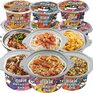 自嗨锅煲仔饭一箱自热米饭自助火锅速食方便快餐小灶大份量即食