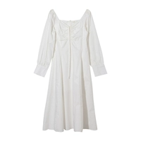 Белое сексуальное весеннее платье, весенняя длинная юбка, французский стиль, изысканный стиль, подходит для подростков