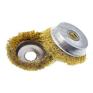 角磨机钢丝刷 钢丝轮不锈钢除锈304碗型电动金属抛光手磨机打磨轮