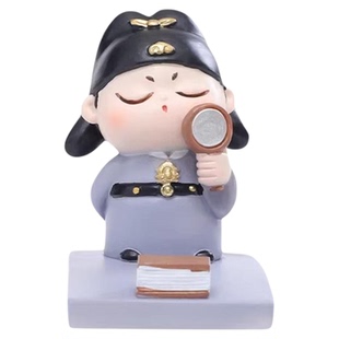 洛阳文创纪念品李白手机支架桌面摆件狄仁杰河南旅游特产伴手礼品