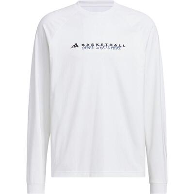 阿迪达斯男士篮球长袖T恤