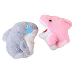 小鲨鱼手偶手套玩偶鲨臂毛绒玩具网红生日礼物情侣学生互动送孩子