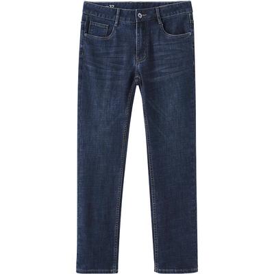 水洗夏季骆驼男装牛仔裤