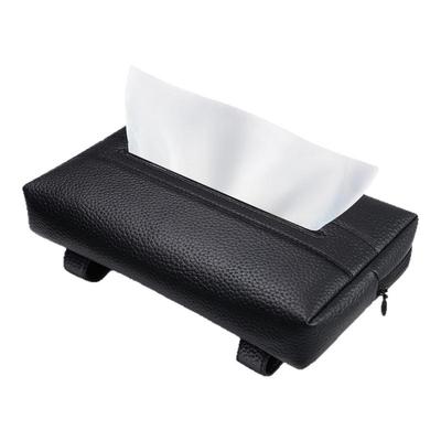汽车遮阳挡板纸巾盒多功能抽纸盒