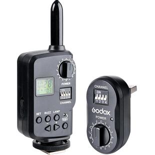Godox神牛威客FT-16引闪器影棚影室拍照机顶闪光灯无线功率遥控发射器+接收器离机引闪器无线通用相机触发器