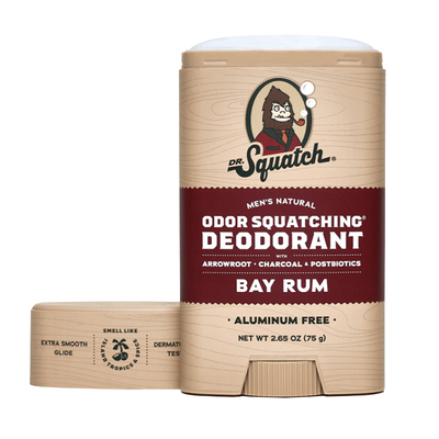 Dr. Squatch-新鲜桦木热带岛屿松油清爽抑味香体膏男士除臭棒75g