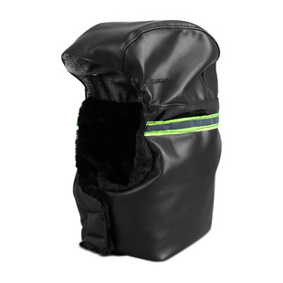 冬季安全帽内衬冬天防寒保暖加厚棉帽衬可拆卸防寒风加绒内胆头套