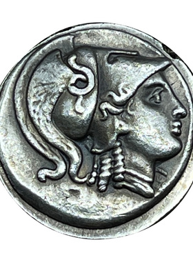 古希腊饰品复刻古币水瓶座雅典娜