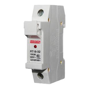 熔断器底座保险丝座RT18-32X/63X 1P 2P 3P 4P带灯500V32A 63A