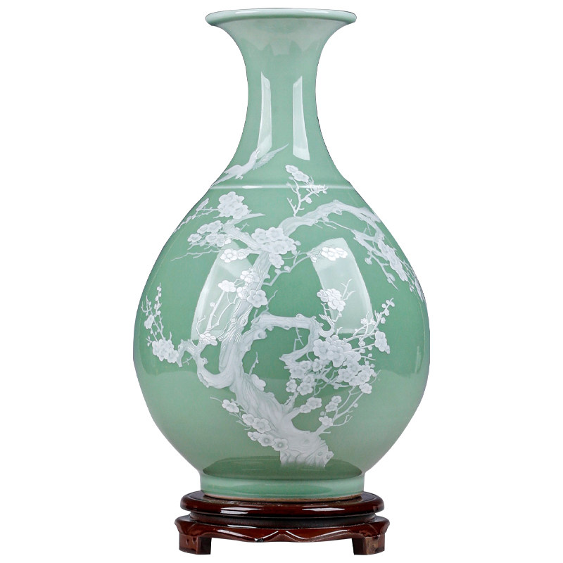 十大瓷厂颜色釉陶瓷器花瓶工艺品