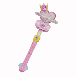 奇妙萌可之闪耀流星魔法棒套装爱心公主变身器魔杖玩具女孩第七季