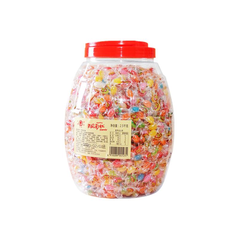 天凤彩虹糖软糖水果味儿童零食