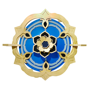 三木君 原神散兵cos道具服流浪者 头饰 斗笠 帽子 图莱杜拉的回忆