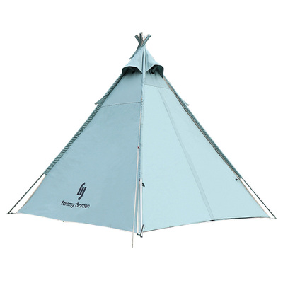 户外露营舒适透气金字塔棉布帐篷