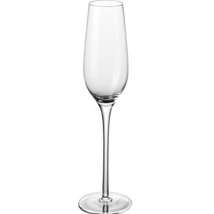 水晶香槟杯一对创意结婚起泡酒杯玻璃高脚杯6只红酒杯套装2个礼盒