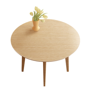 仿木纹圆桌桌垫pvc家用防水防油防烫桌面圆形台布皮革桌布餐桌垫