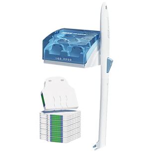 【李佳琦家装潮电暖冬季】小植家一次性马桶刷套装可冲散替换刷头
