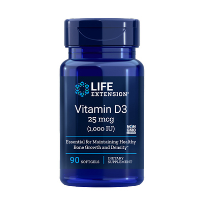 lifeextensionVD3免疫力钙吸收