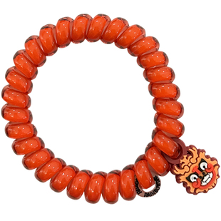 新年生肖龙超仙无痕电话线发绳本命年红色发圈女2026新款高端头绳