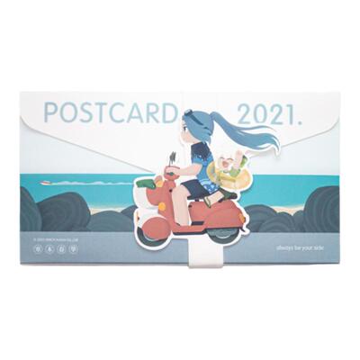 罗小黑24节气明信片创意贺卡动漫