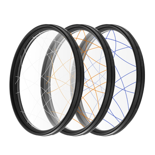 LIPA丽拍 不规则拉丝滤镜 相机滤镜 高清滤镜炫彩光芒 演唱会活动拍摄道具 散射光源特效滤镜