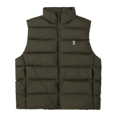 MLB羽绒马甲外套男女24冬季新款