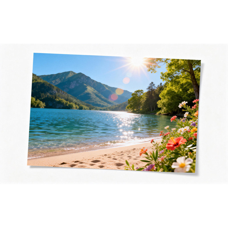 diy来图定做明信片 照片 定制 印刷 包邮 满就送收纳盒 文艺