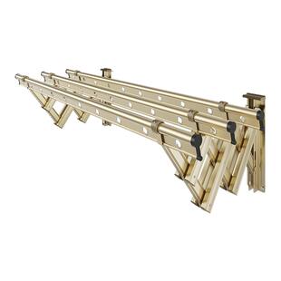 金贵夫人户外阳台晾衣架室外伸缩晾衣杆窗外折叠家用推拉晒衣架凉