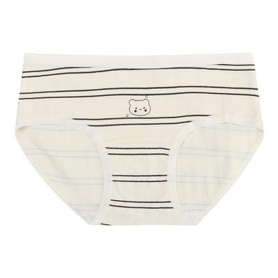 馨帮帮Bra可爱卡通印花中腰内裤
