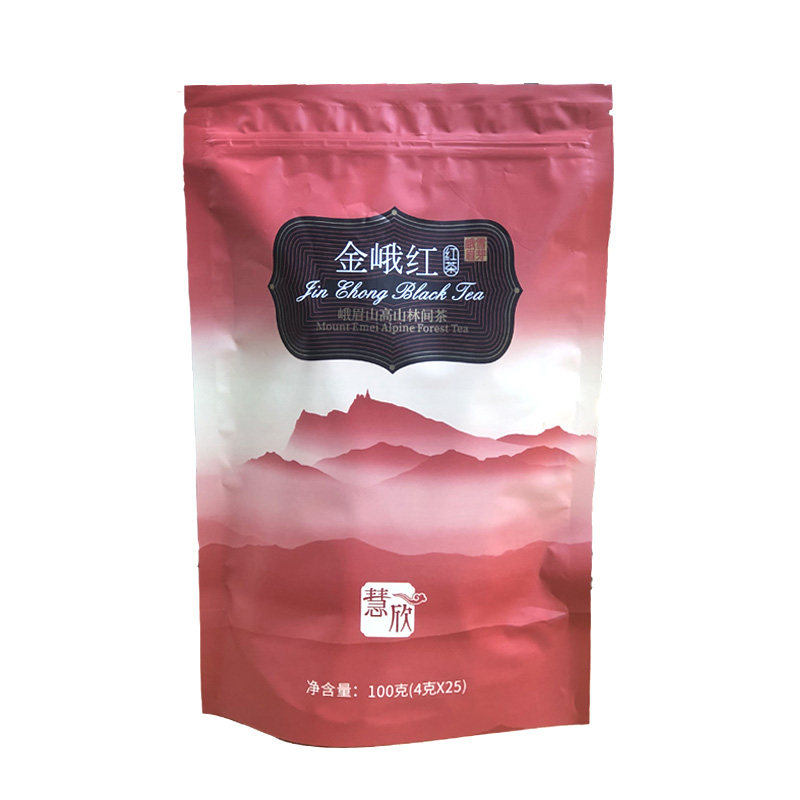 峨眉雪芽金峨红慧欣100g四川工夫红茶峨眉高山茶叶红茶 四川特产