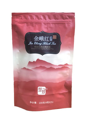 峨眉雪芽金峨红慧欣100g四川工夫红茶峨眉高山茶叶红茶 四川特产