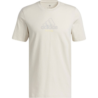 阿迪达斯运动休闲男子短袖t恤