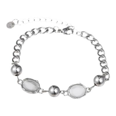 kansai女钛钢猫眼石手链拍3付2